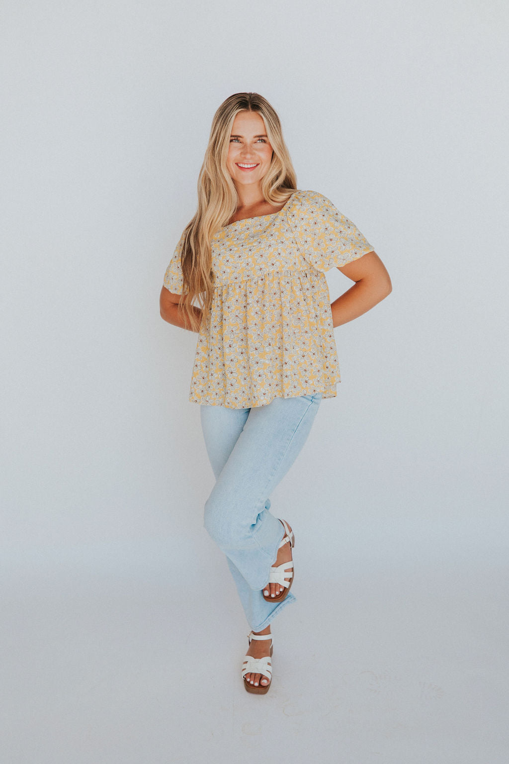 Better Believe It Floral Puff Sleeve Top