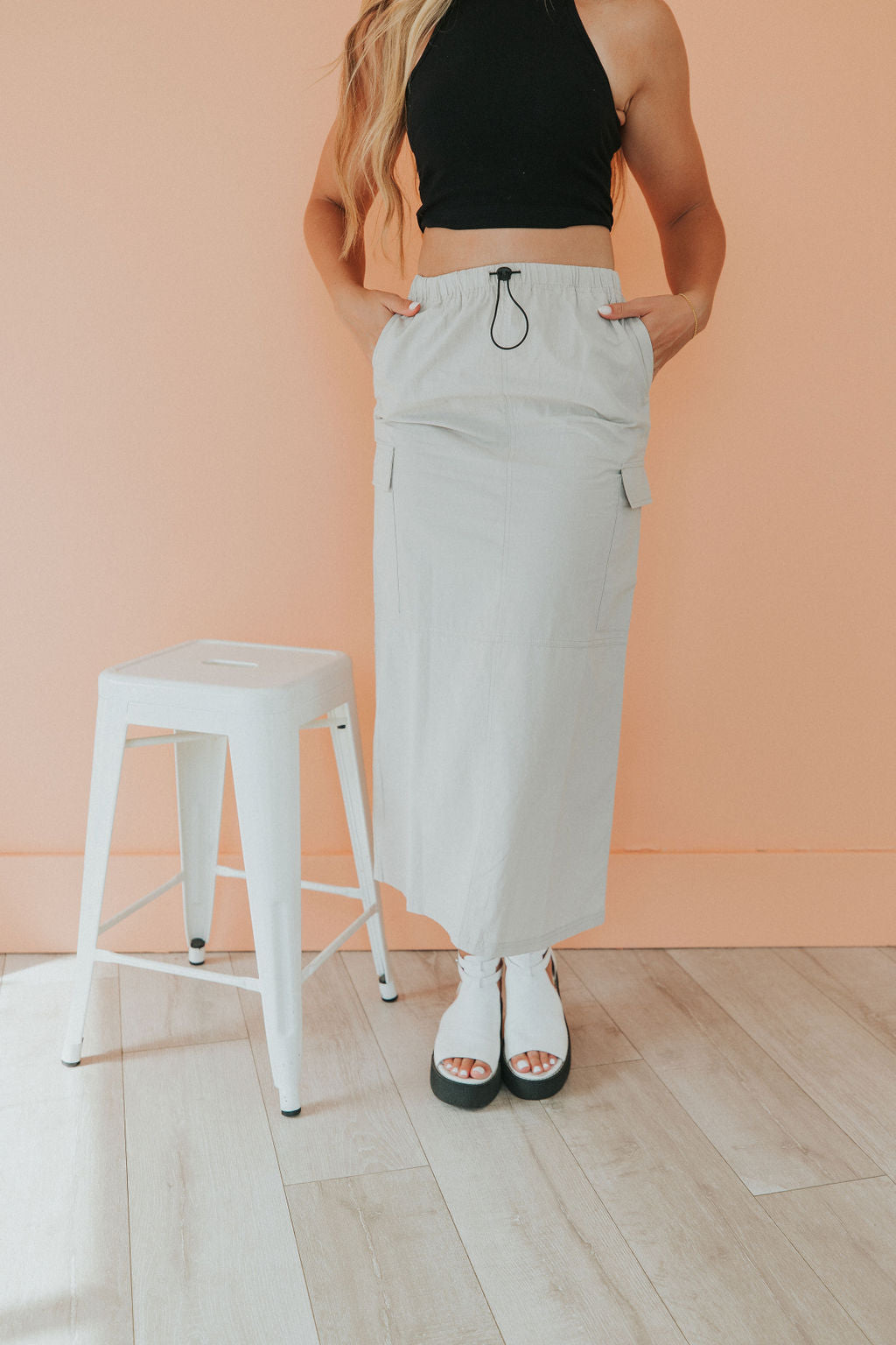 Lovely Day Cargo Skirt