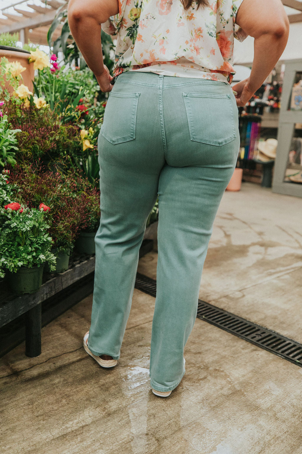 Walk With Confidence Straight Leg Jeans