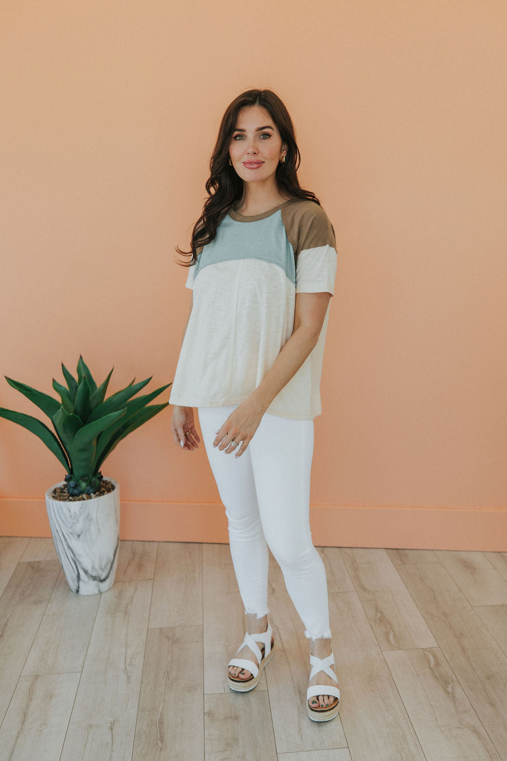 Just Another Day Contrast Tee