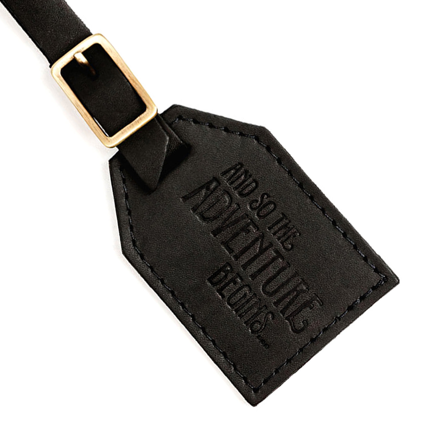 Leather Luggage Tag