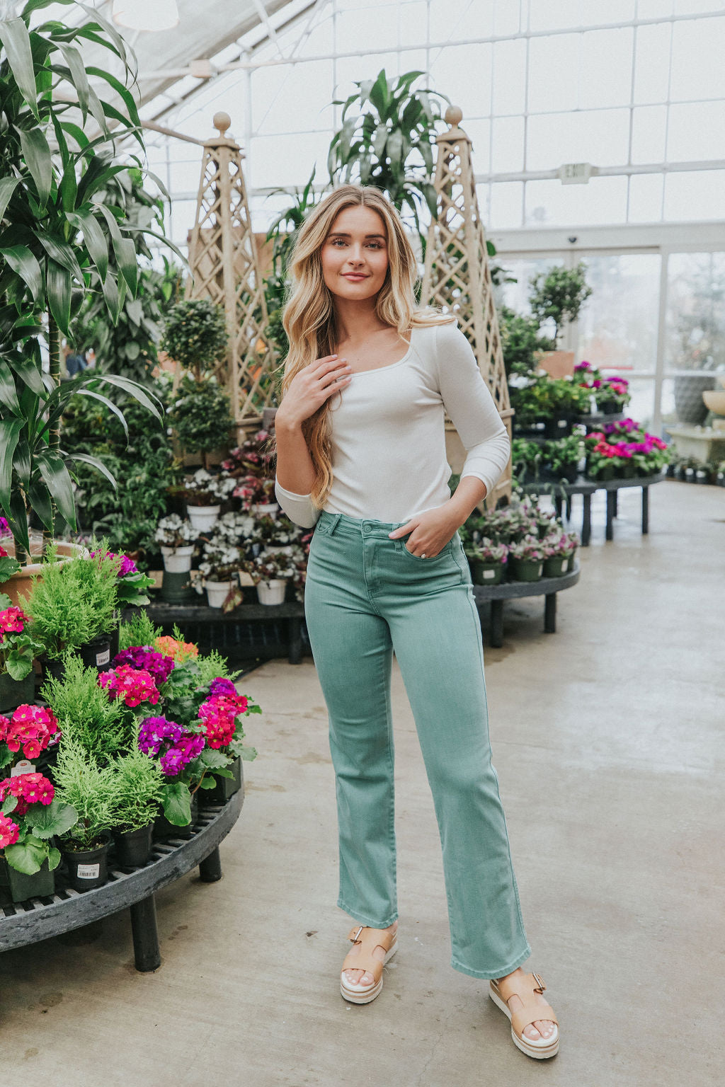 Walk With Confidence Straight Leg Jeans