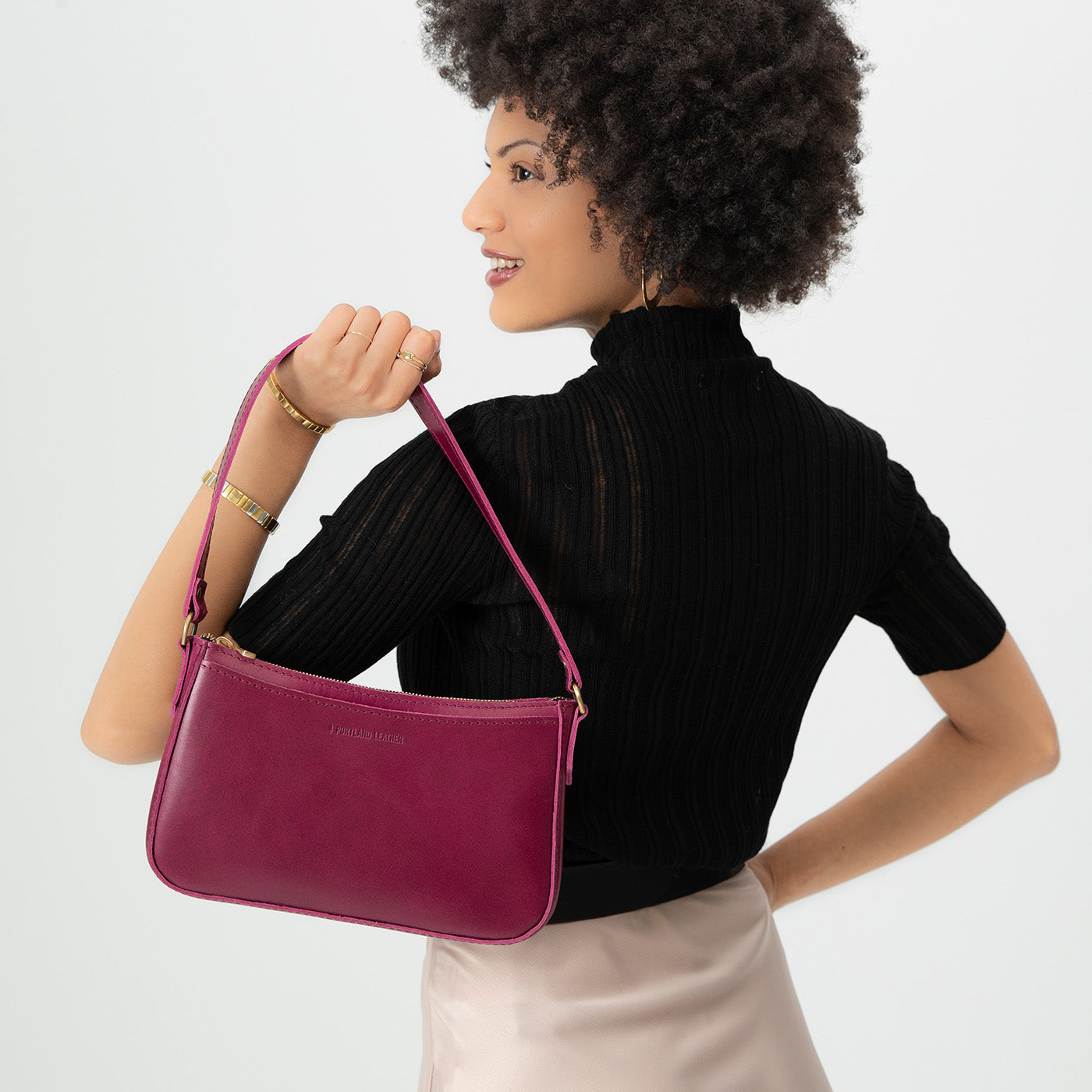 'Almost Perfect' Baguette Shoulder Bag