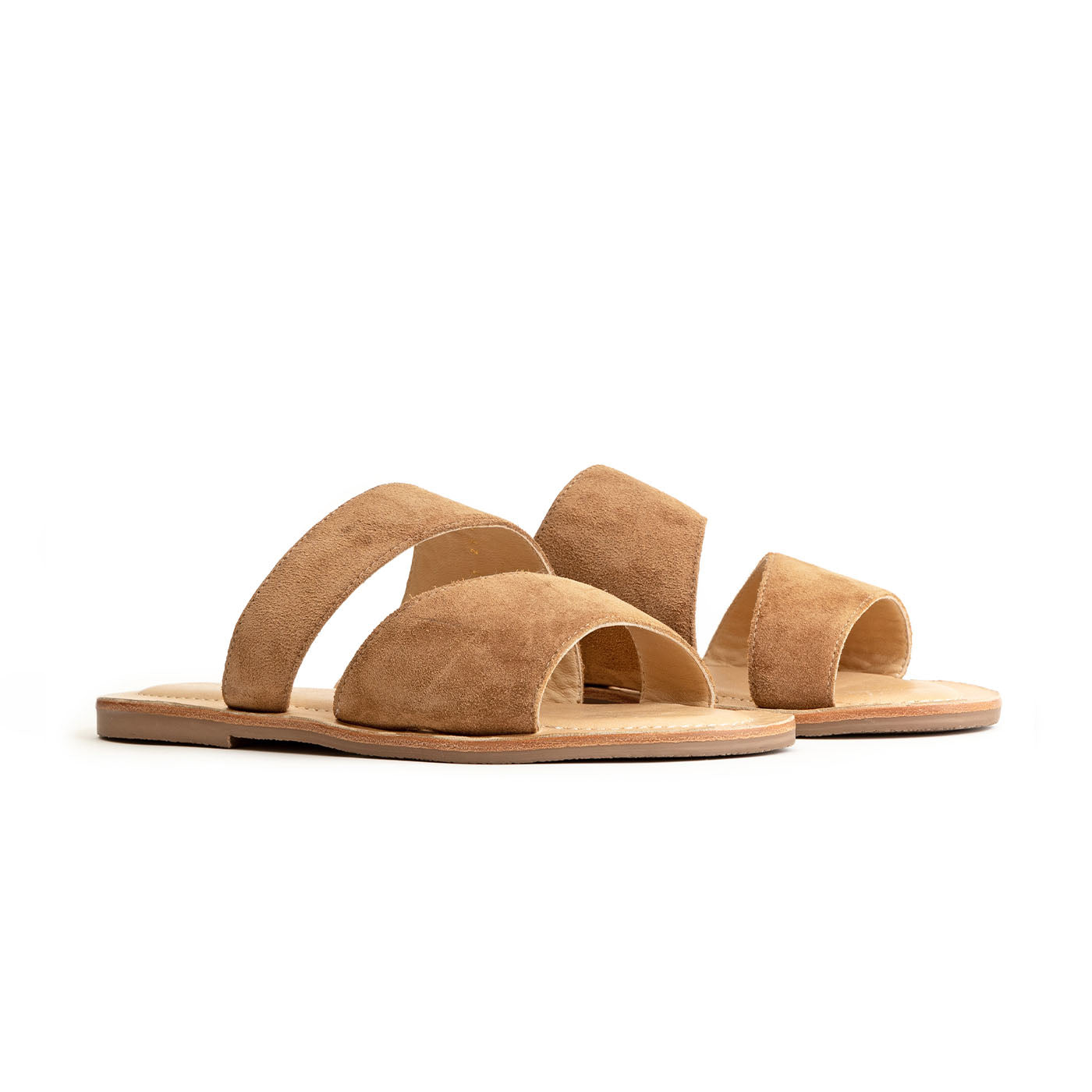 'Almost Perfect' Double Swirl Slide Sandal
