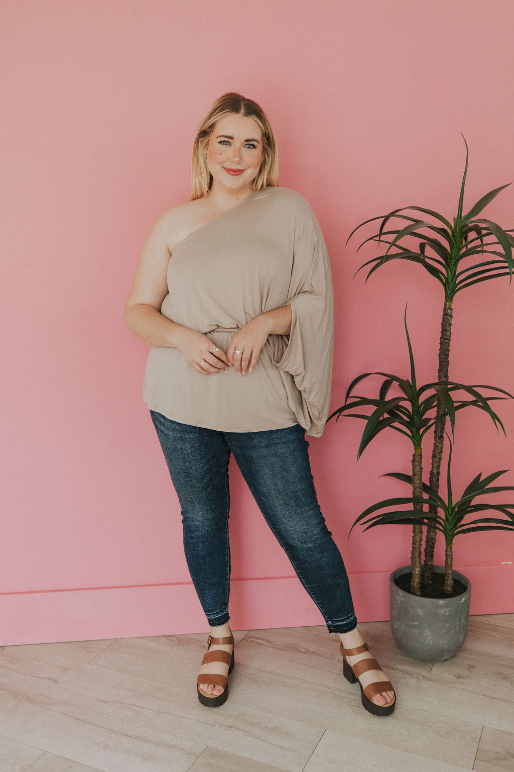 Make It Happen Off Shoulder Top