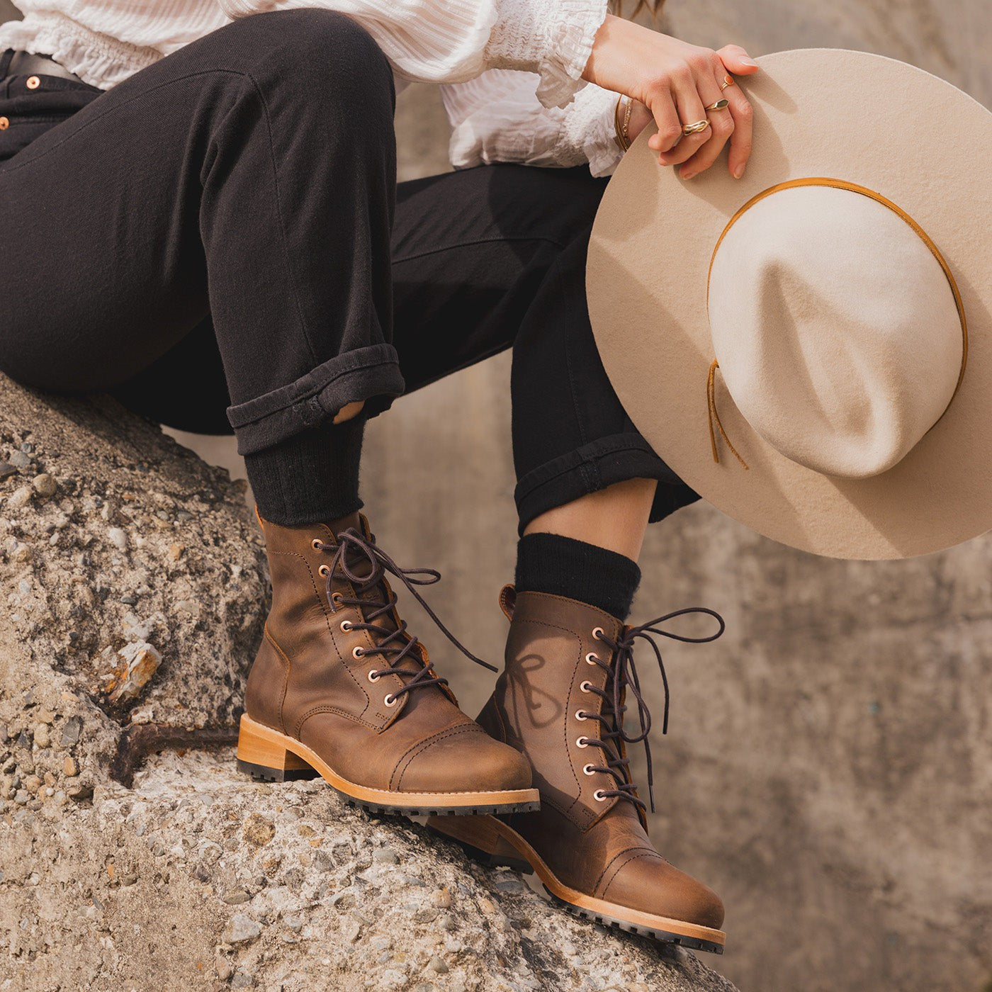 'Almost Perfect' Women's Lace-up Boot
