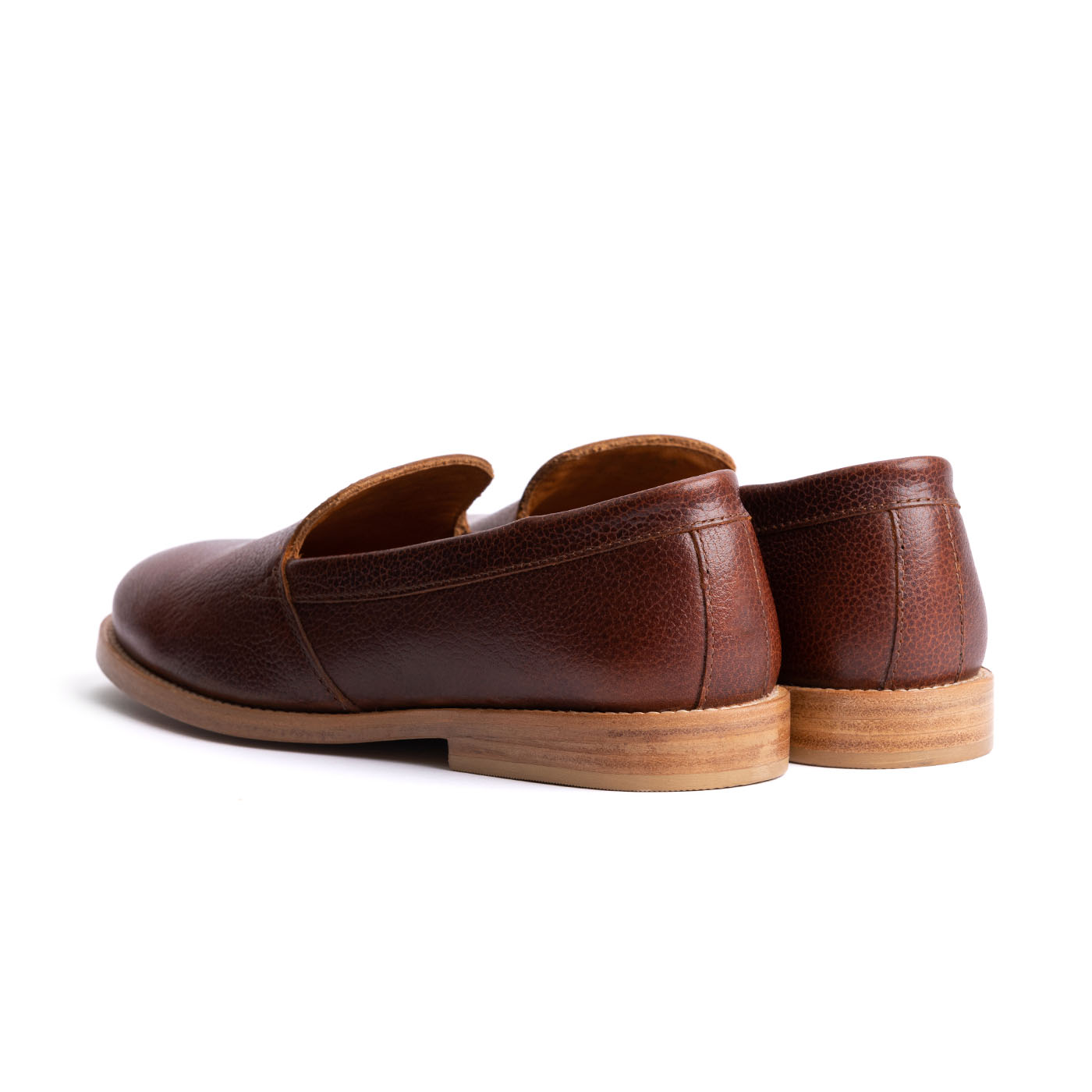 'Almost Perfect' Rounded Leather Loafer