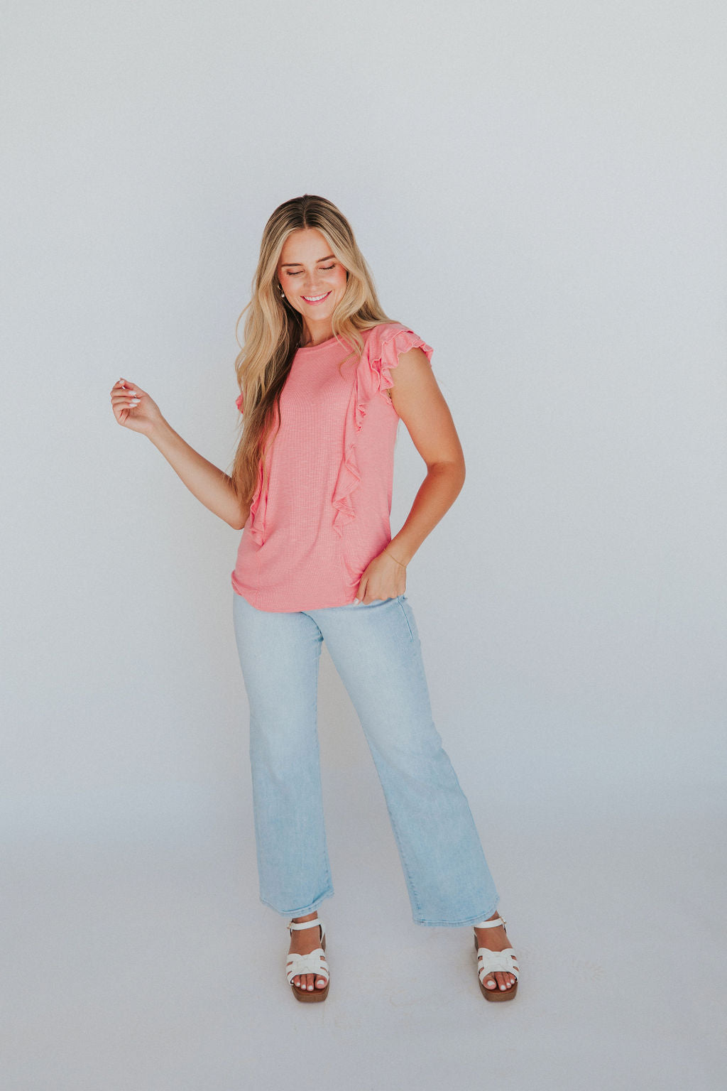 Effortless Style Ruffled Top