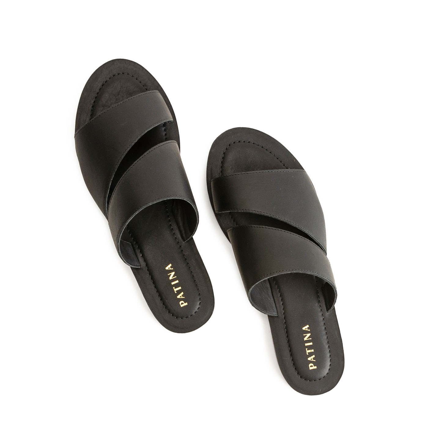 'Almost Perfect' Double Swirl Slide Sandal