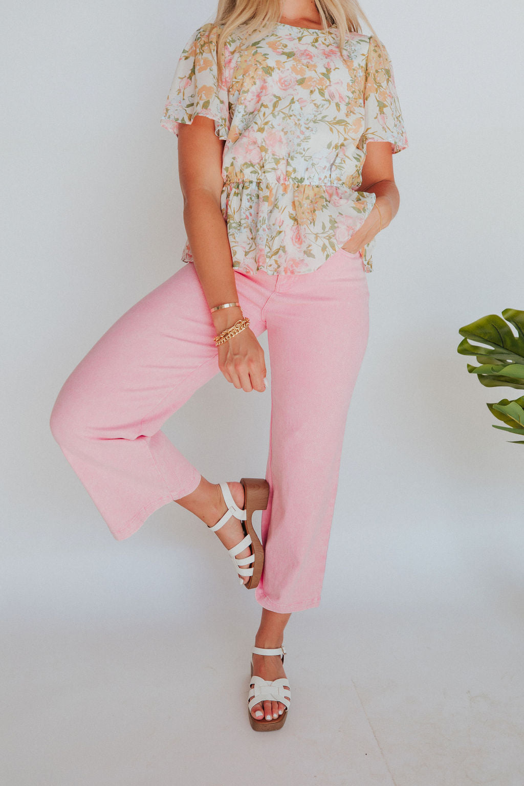 Send Your Love Wide Leg Jeans