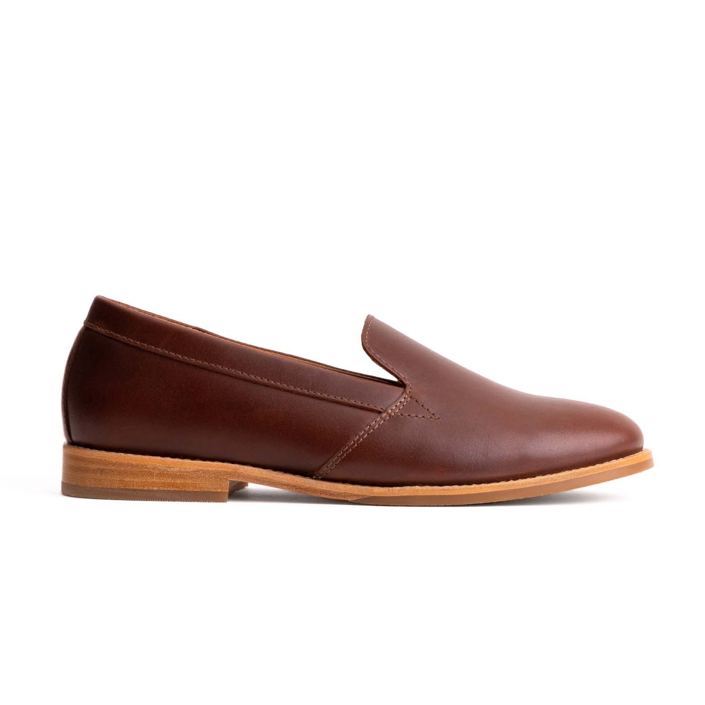 'Almost Perfect' Rounded Leather Loafer
