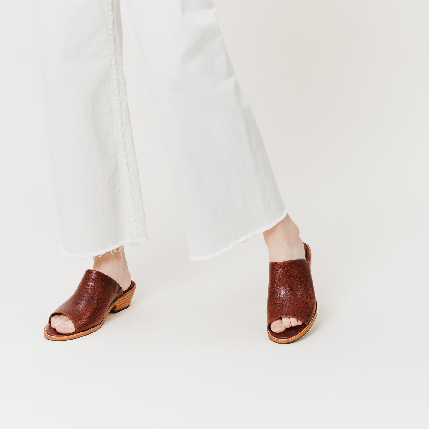'Almost Perfect' Open Toe Mule