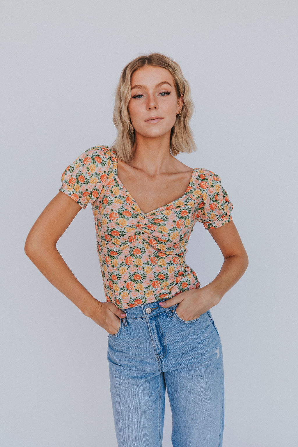 Have Some Fun Floral Top