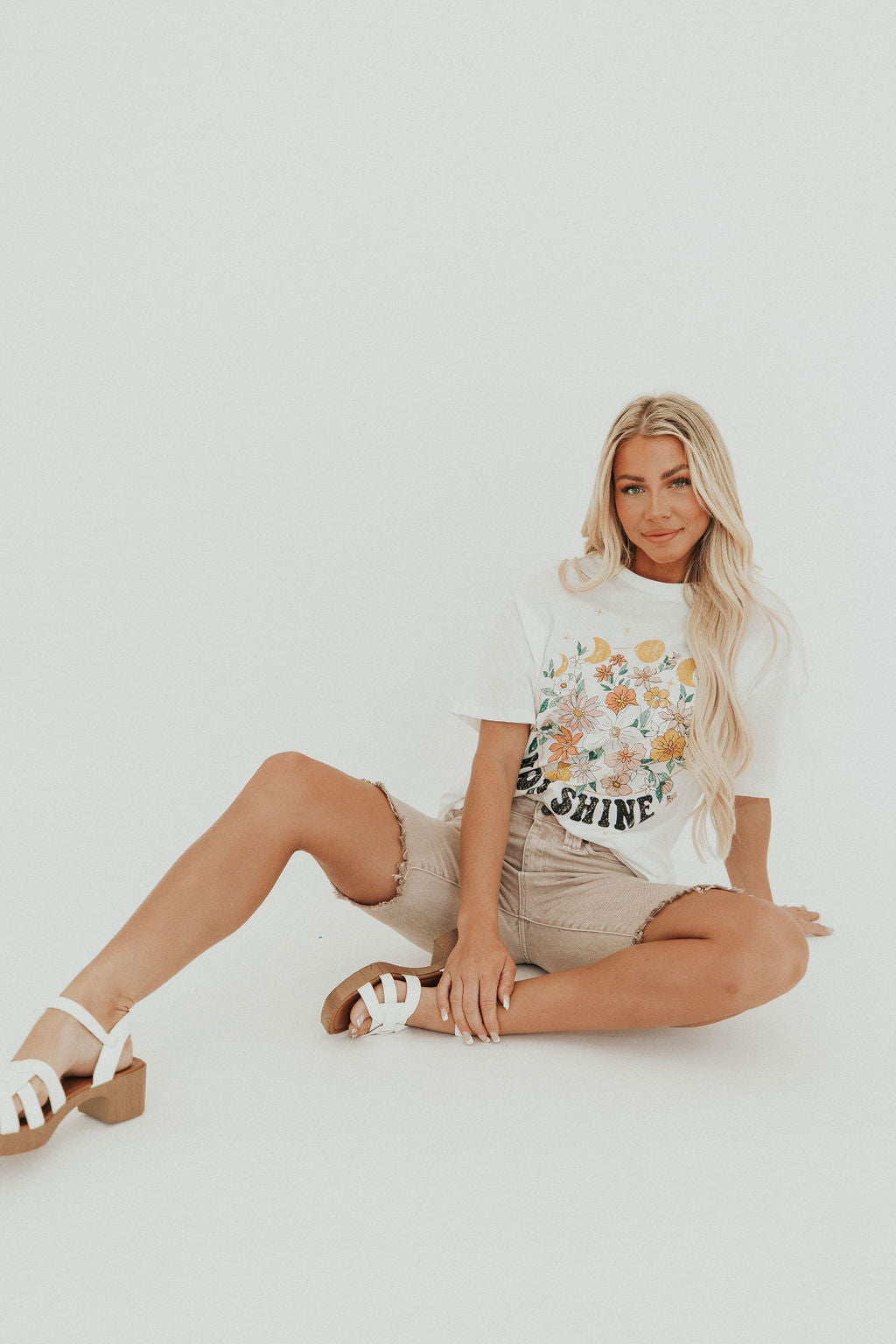 Summer Soul Denim Bermuda Shorts