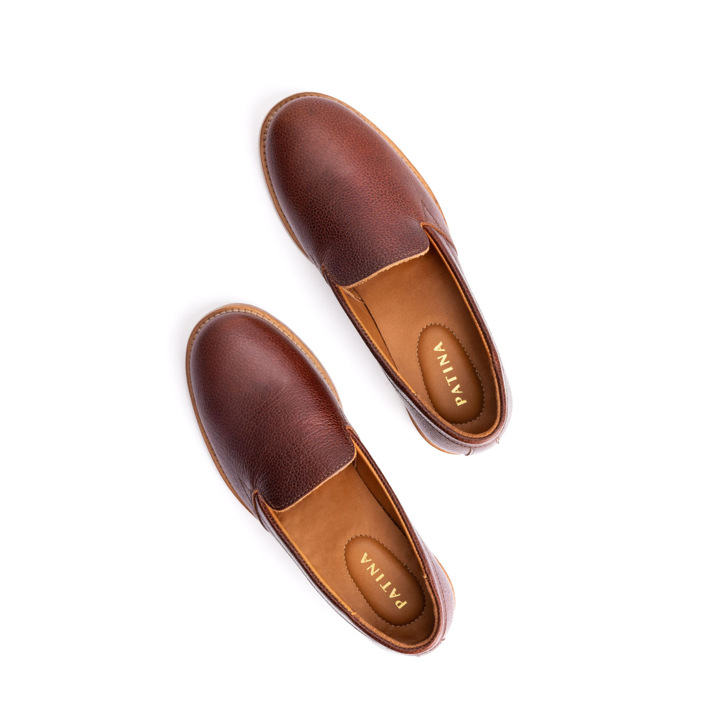 'Almost Perfect' Rounded Leather Loafer