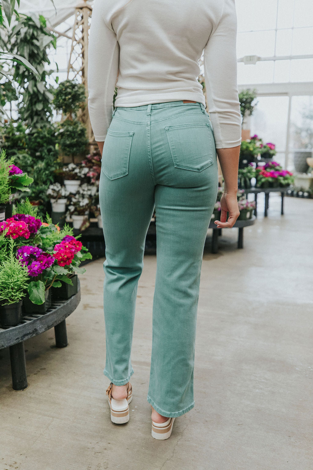 Walk With Confidence Straight Leg Jeans