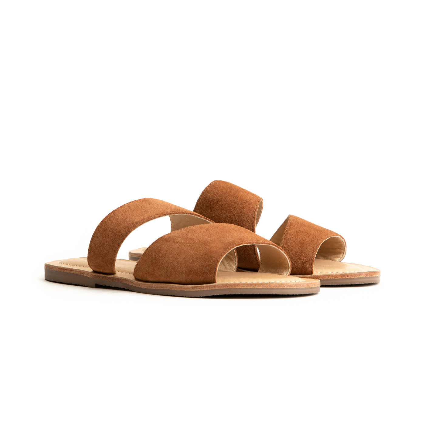 'Almost Perfect' Double Swirl Slide Sandal