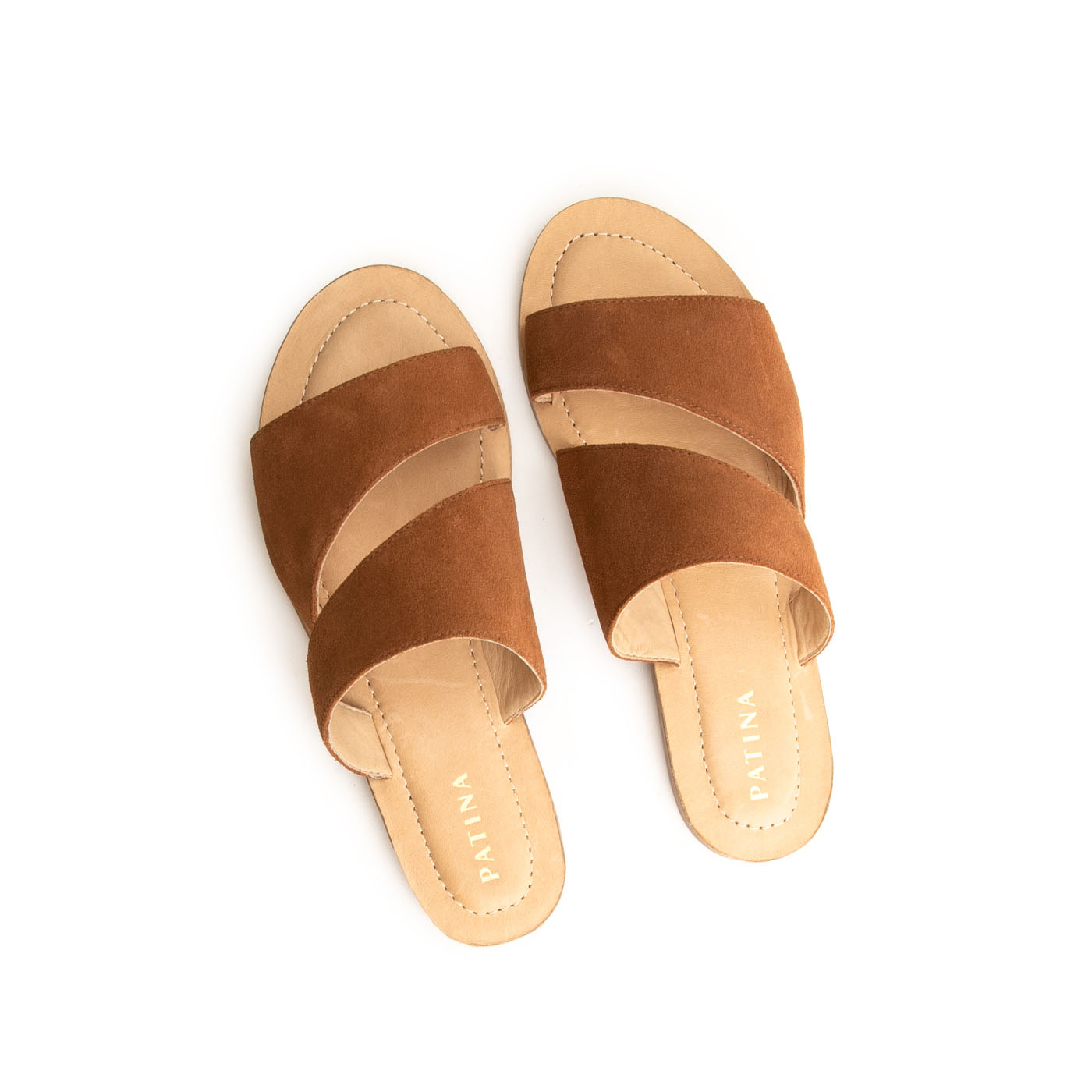 'Almost Perfect' Double Swirl Slide Sandal