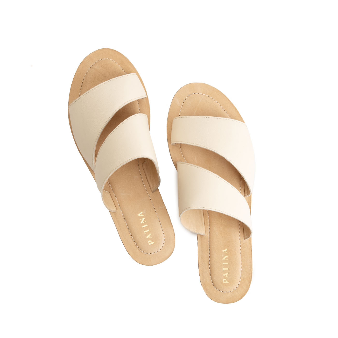 'Almost Perfect' Double Swirl Slide Sandal