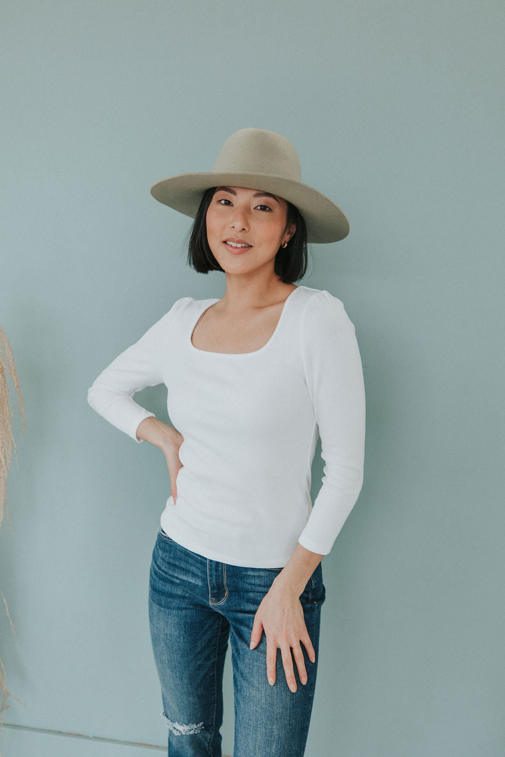 All For Love Square Neck Top