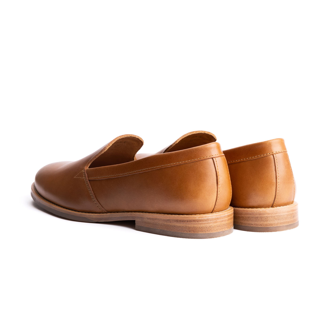 'Almost Perfect' Rounded Leather Loafer