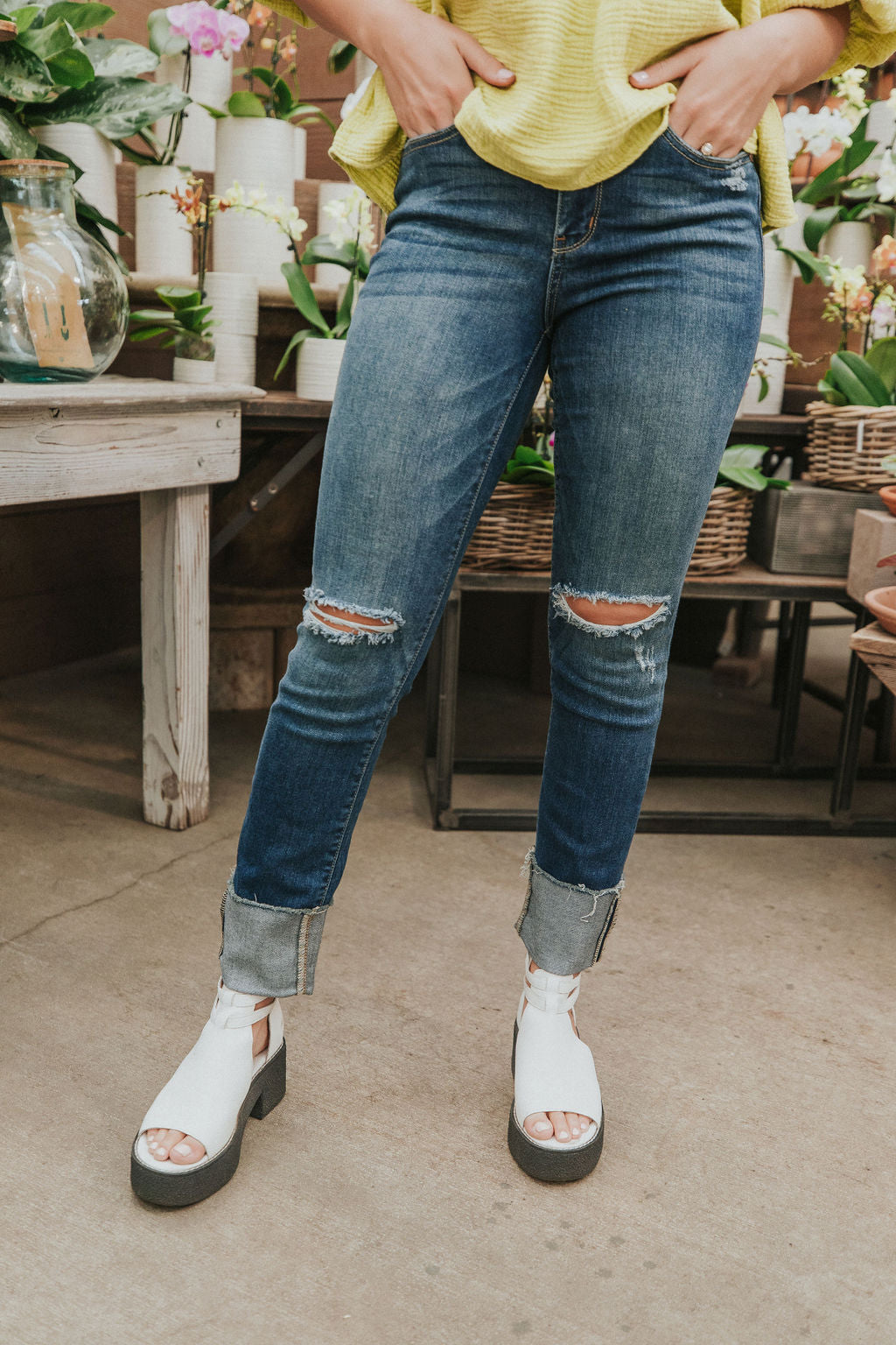 If It's Meant To Be Cuffed Jeans