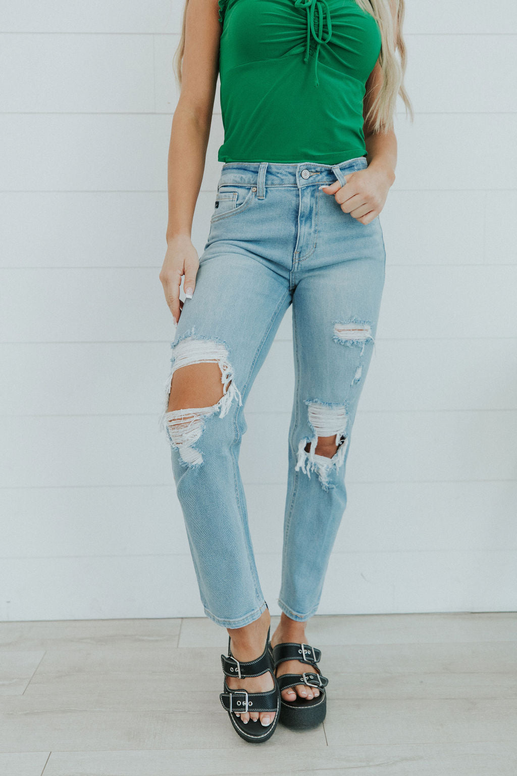 Can't Resist Straight Leg Jeans