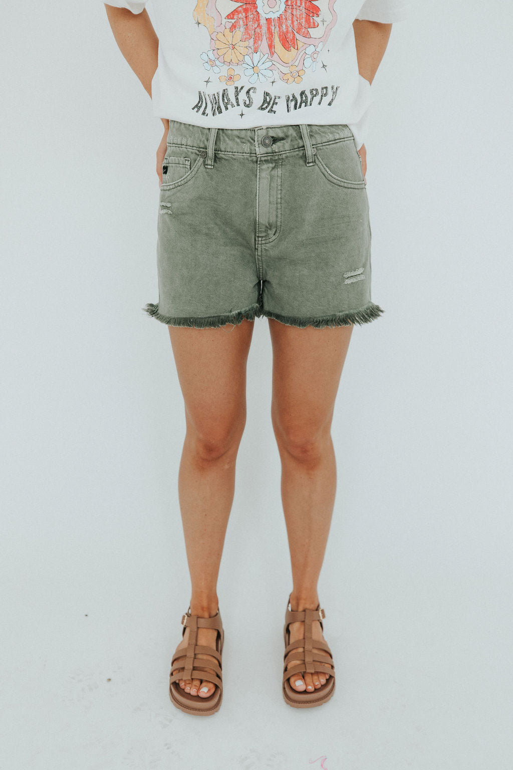 Summer Love High Waist Shorts