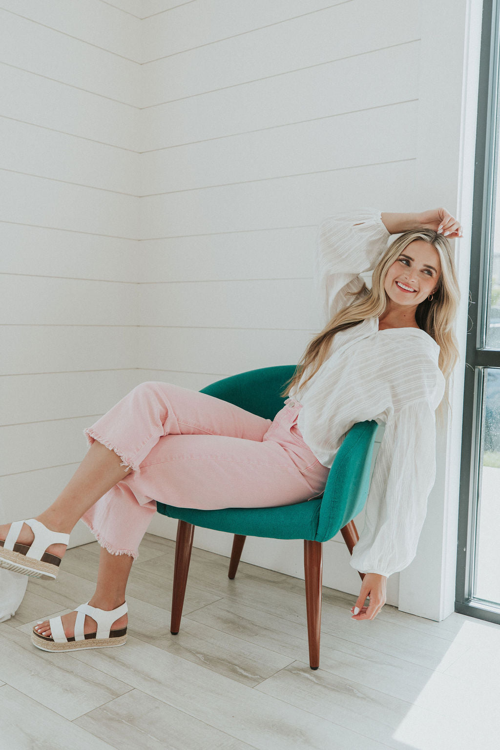 It's All A Dream Cropped Wide Leg Jeans