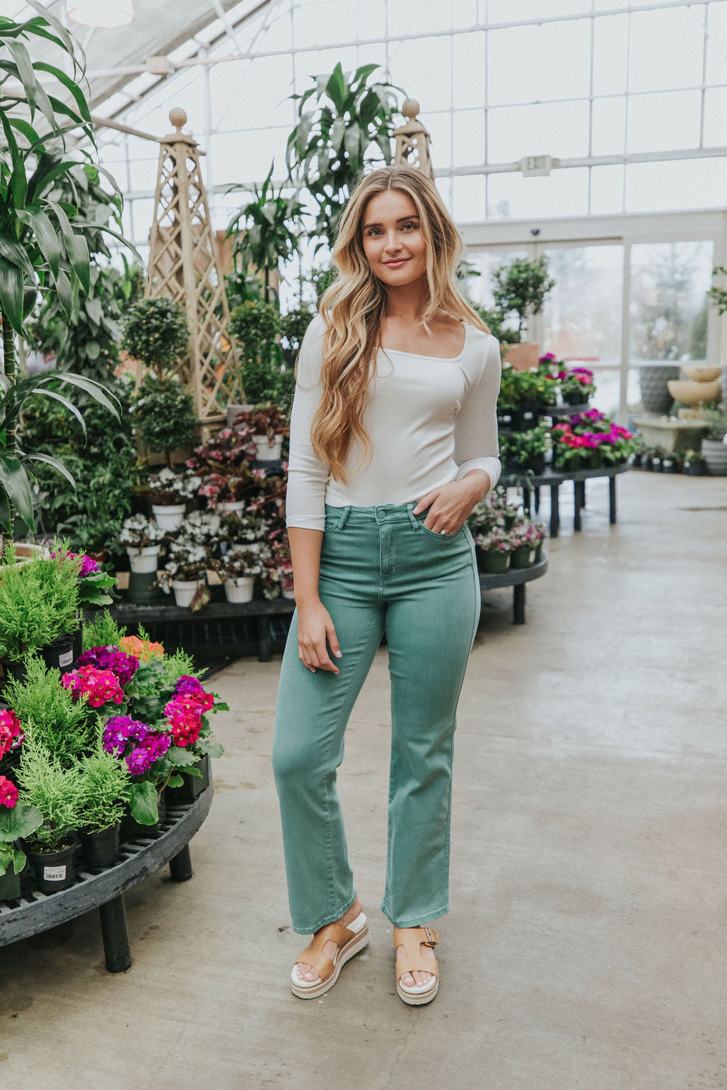 Walk With Confidence Straight Leg Jeans