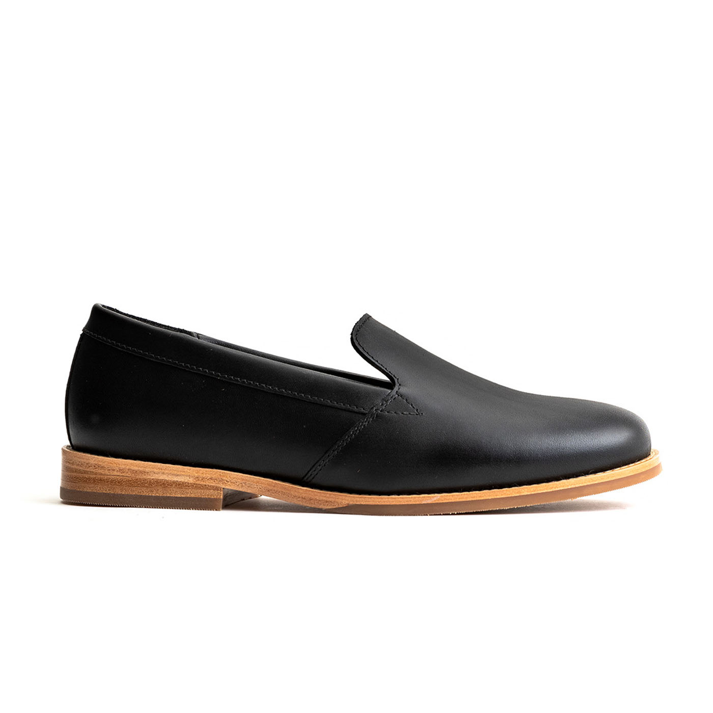 'Almost Perfect' Rounded Leather Loafer