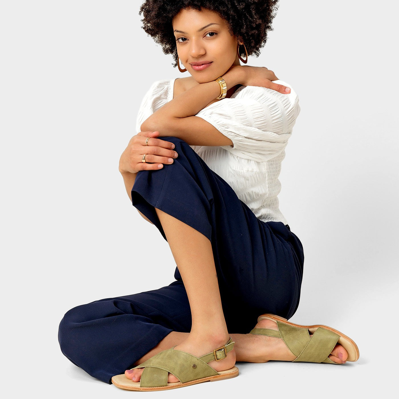 'Almost Perfect' Criss Cross Sandal