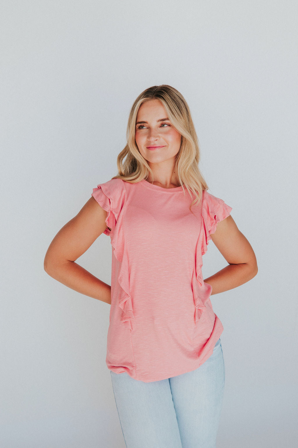 Effortless Style Ruffled Top