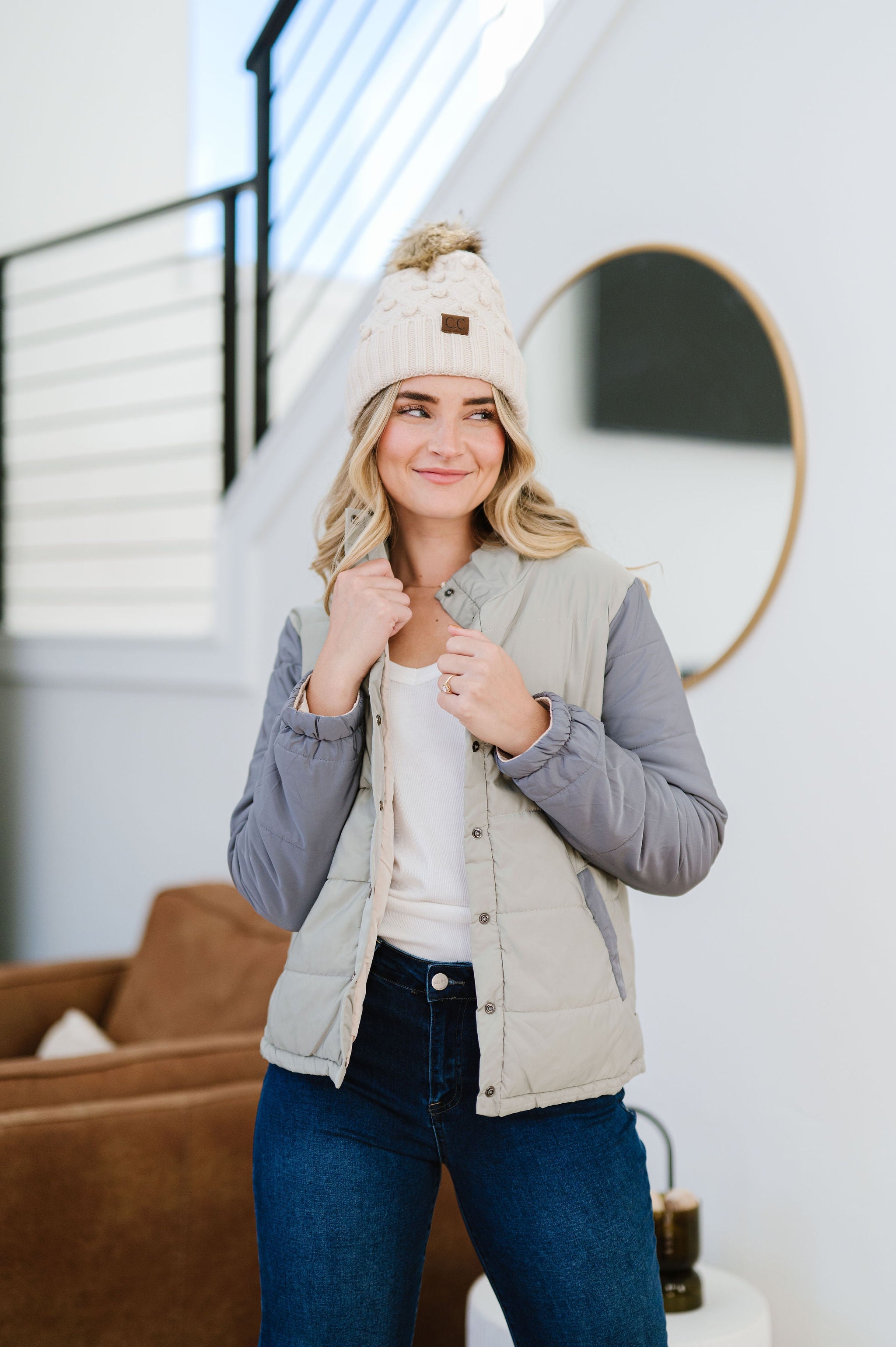 Moving On Reversible Puffer Jacket