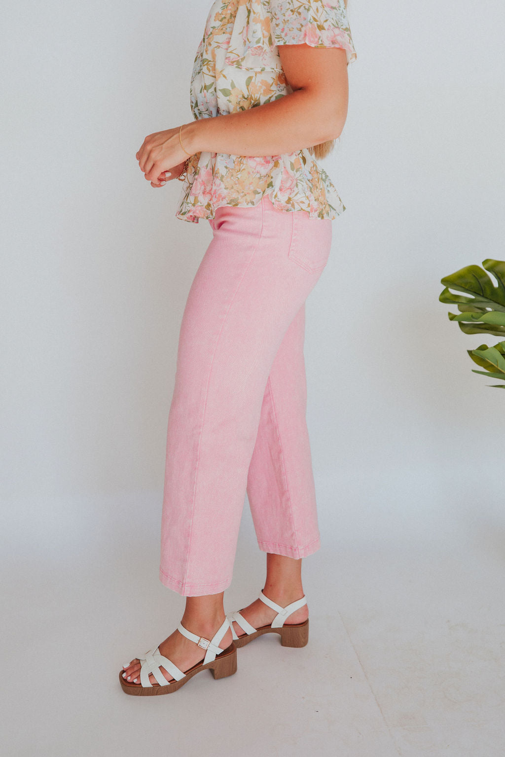 Send Your Love Wide Leg Jeans