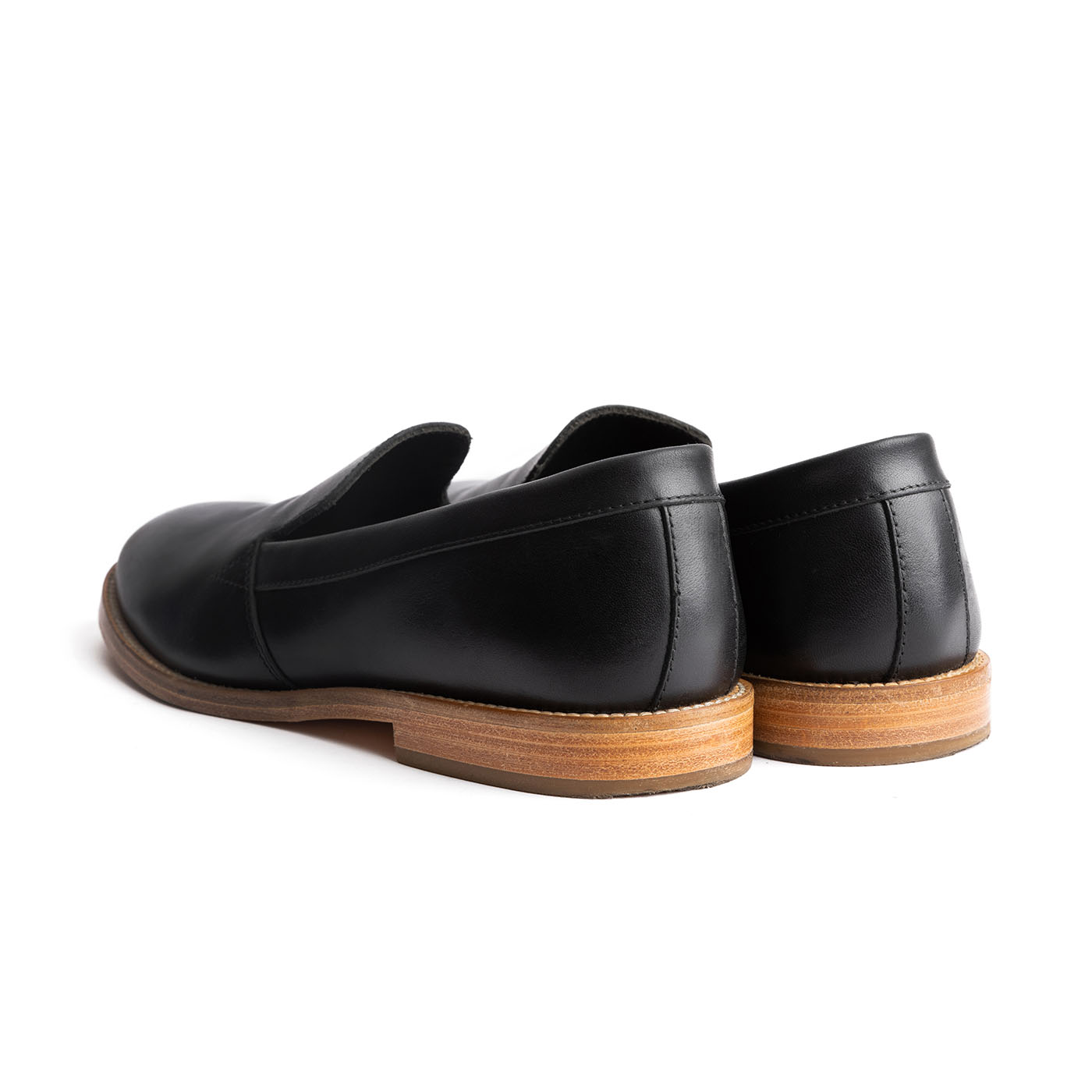 'Almost Perfect' Rounded Leather Loafer