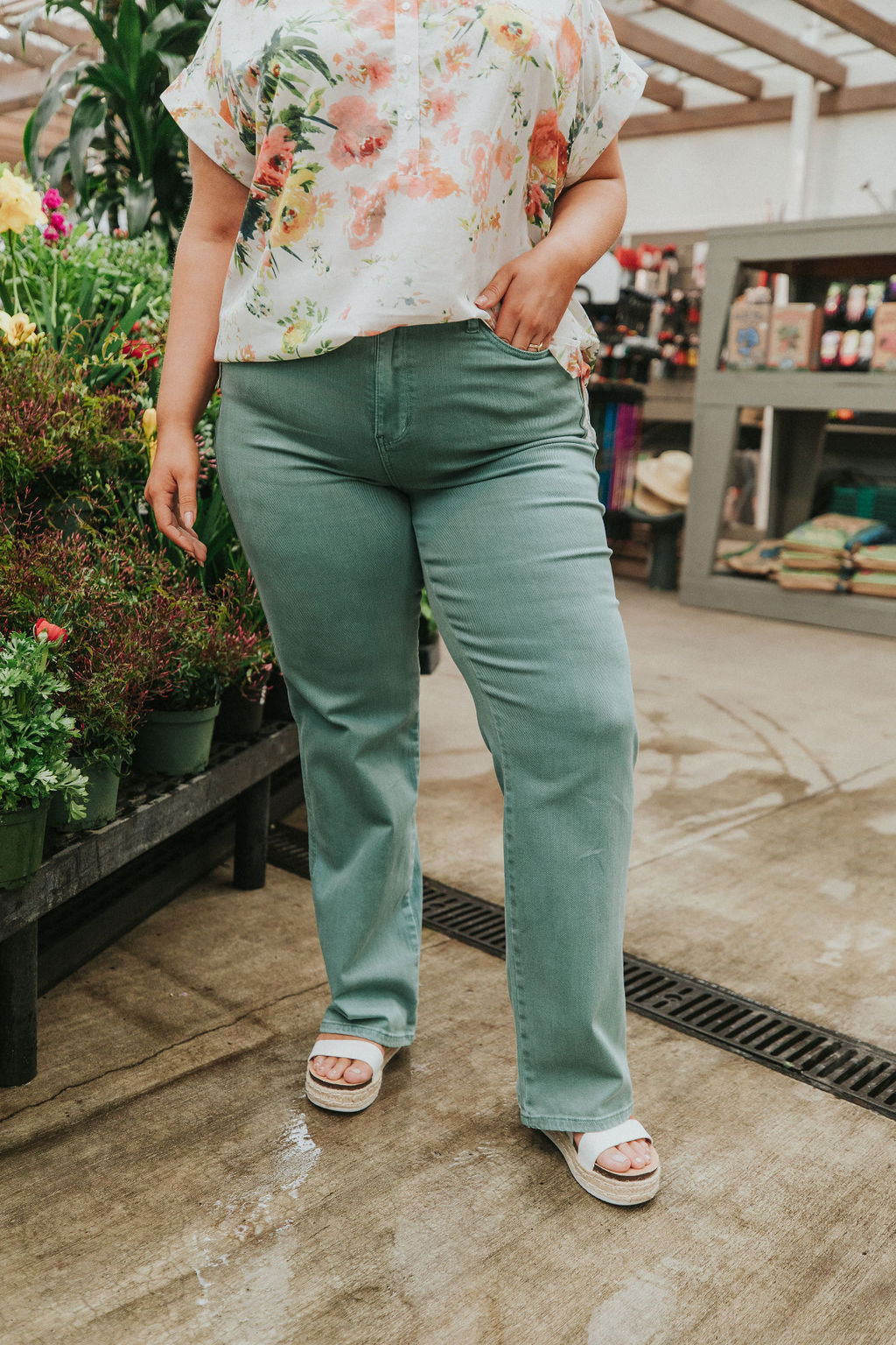 Walk With Confidence Straight Leg Jeans