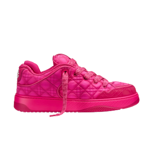 Best Replica DIOR BY ERL B9S SKATER SNEAKER, LIMITED AND NUMBERED EDITION FUCHSIA KUMO CANNAGE SATIN   DO093 - Colareps