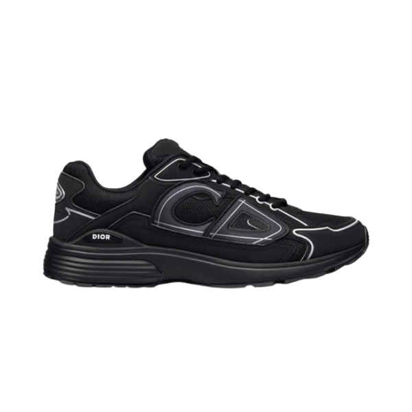 Best Replica DIOR B30 SNEAKER BLACK MESH AND TECHNICAL FABRIC   DO074 - Colareps