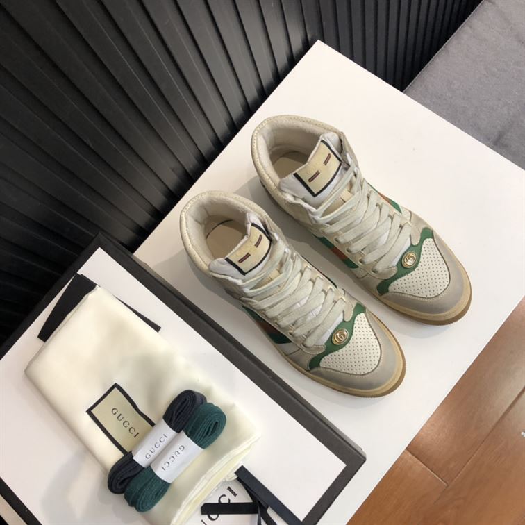 Best Replica GUCCI SCREENER GG HIGH TOP SNEAKERS   GCC057 - Colareps