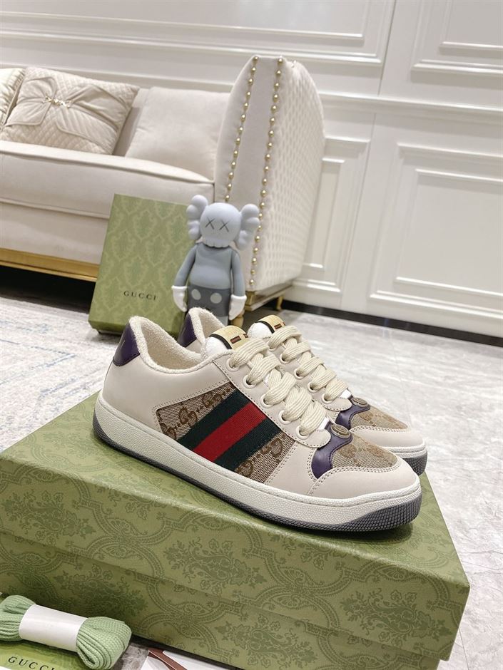 Best Replica GUCCI SCREENER  GG CANVAS   BEIGE    GCC062 - Colareps