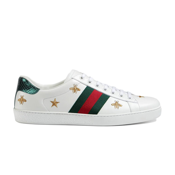 Best Replica GUCCI Dupes Shoes ACE EMBROIDERED SNEAKER WITH BEES AND STARS   GCC090 - Colareps