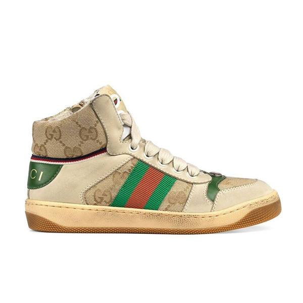 Best Replica GUCCI SCREENER GG HIGH TOP SNEAKERS   GCC061 - Colareps
