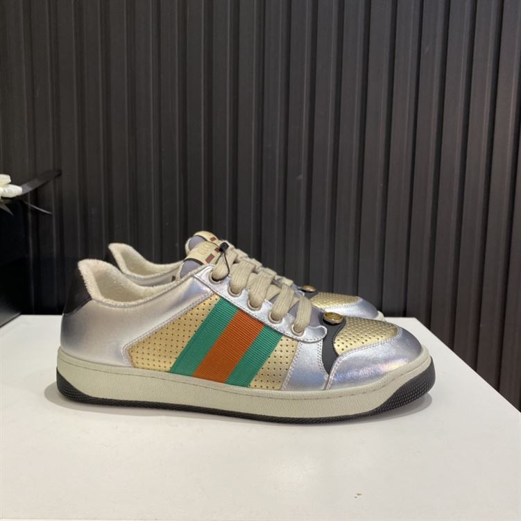 Best Replica GUCCI SCREENER SILVER GOLD   GCC063 - Colareps