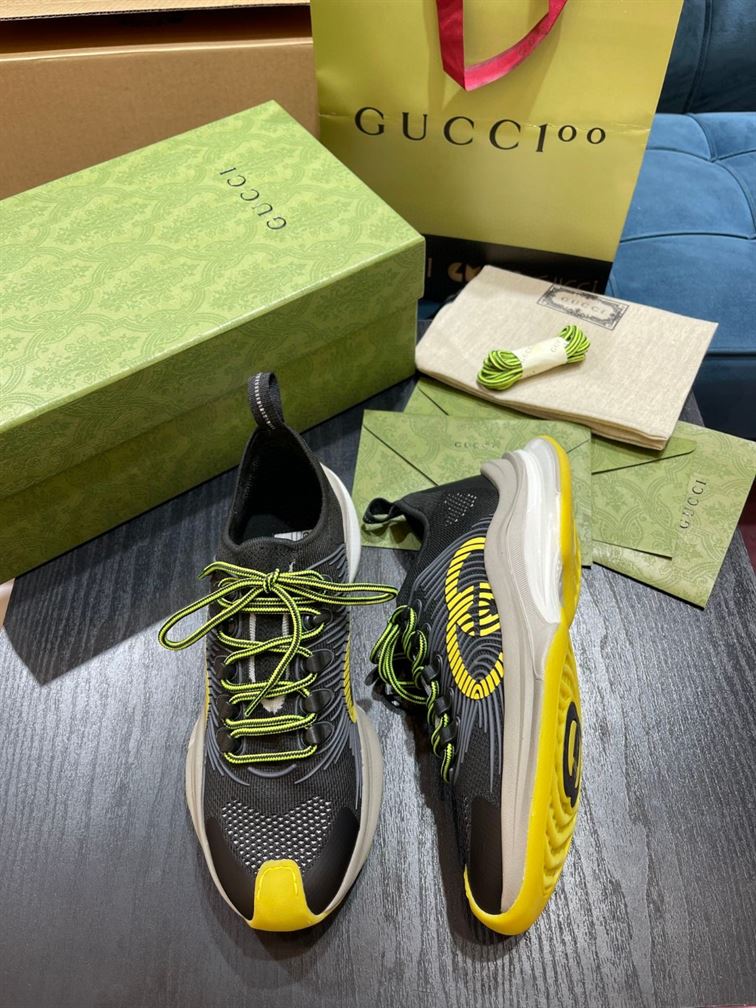 Best Replica GUCCI RUN SNEAKER   GCC103 - Colareps