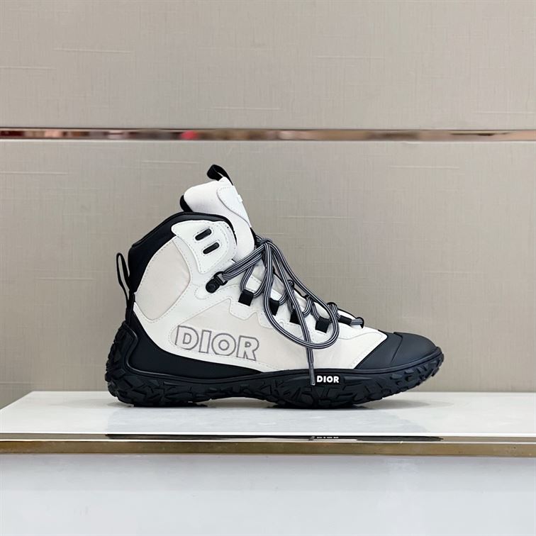 Best Replica DIORIZON HIKING BOOT GRAY TECHNICAL MESH AND BLACK RUBBER   DO088 - Colareps