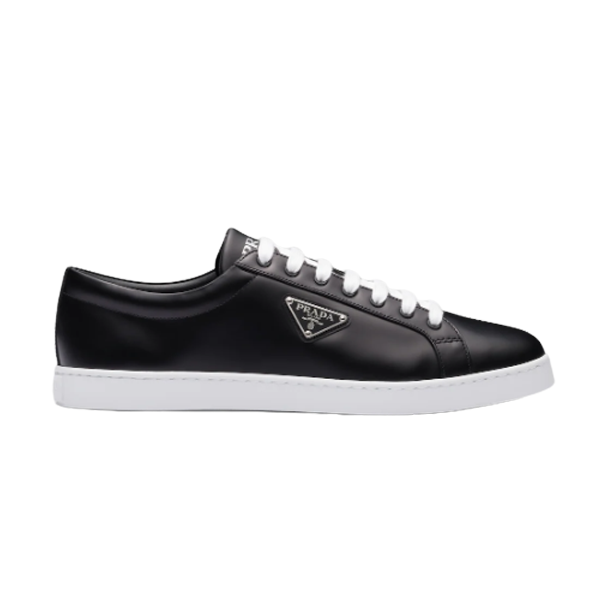 Best Replica PRADA BRUSHED LEATHER SNEAKERS   PRS015 - Colareps