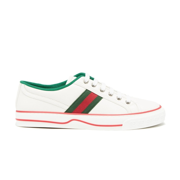 Best Replica GUCCI Dupes Shoes TENNIS 1977 SNEAKER IN WHITE LEATHER   GCC060 - Colareps