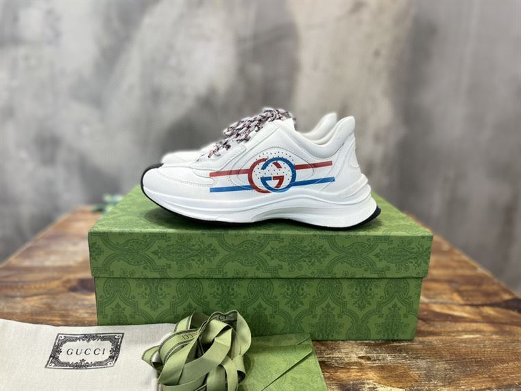 Best Replica GUCCI RUN SIDE-STRIPE SNEAKERS   GCC096 - Colareps