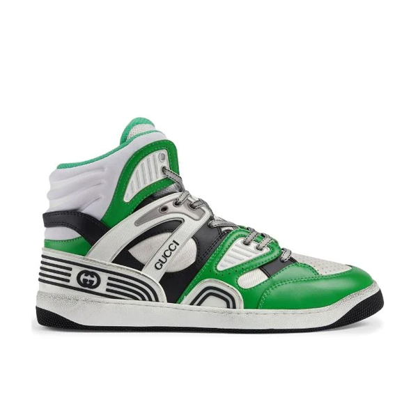 Best Replica GUCCI BASKET HIGH-TOP SNEAKERS   GCC086 - Colareps